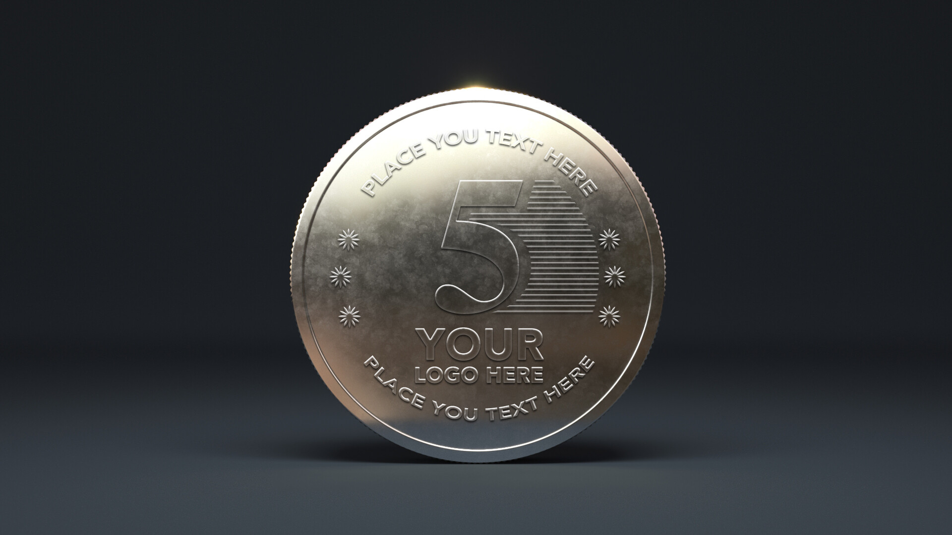 Download Artstation 3d Gold And Silver Coin Mockup Giorgi Kereselidze