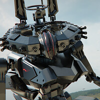 Artstation オリジナルロボット落書き Tetsuya Watanabe