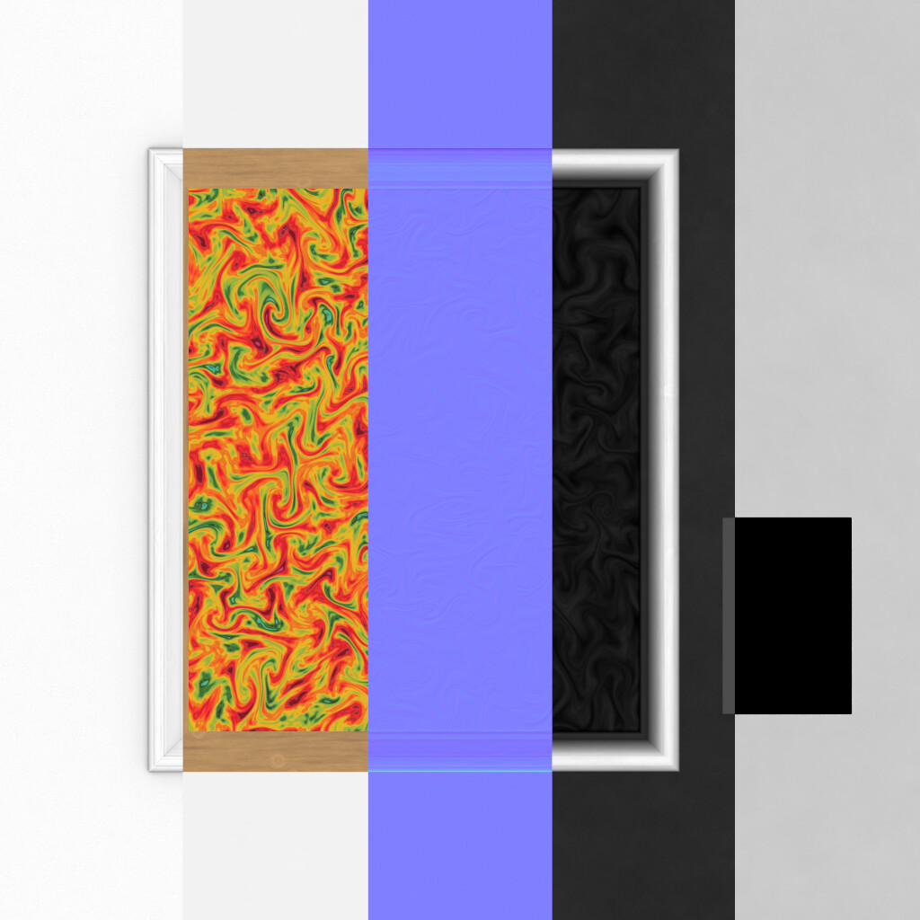 AO, Basecolor, Normal, Height, Roughness