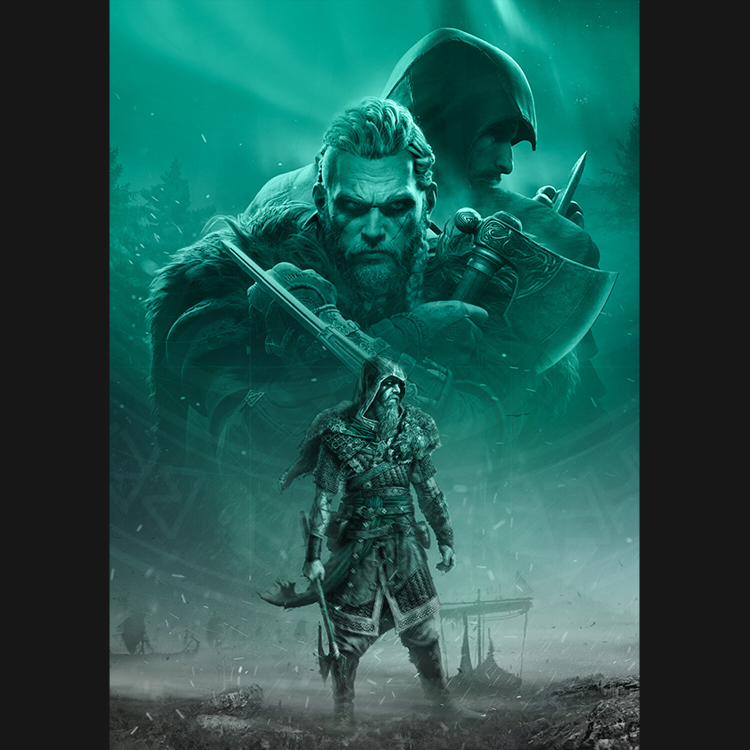Rahal Nejraoui - Assassin's Creed Valhalla A4 Poster