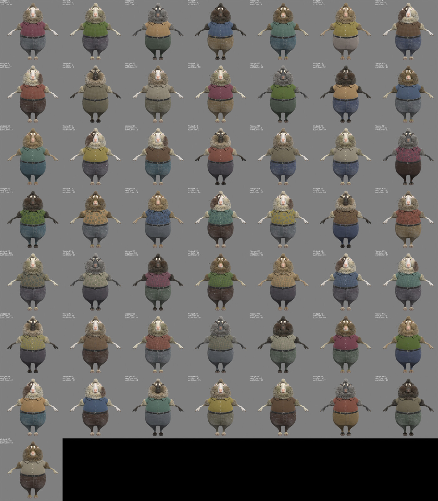 Crowd system and variation