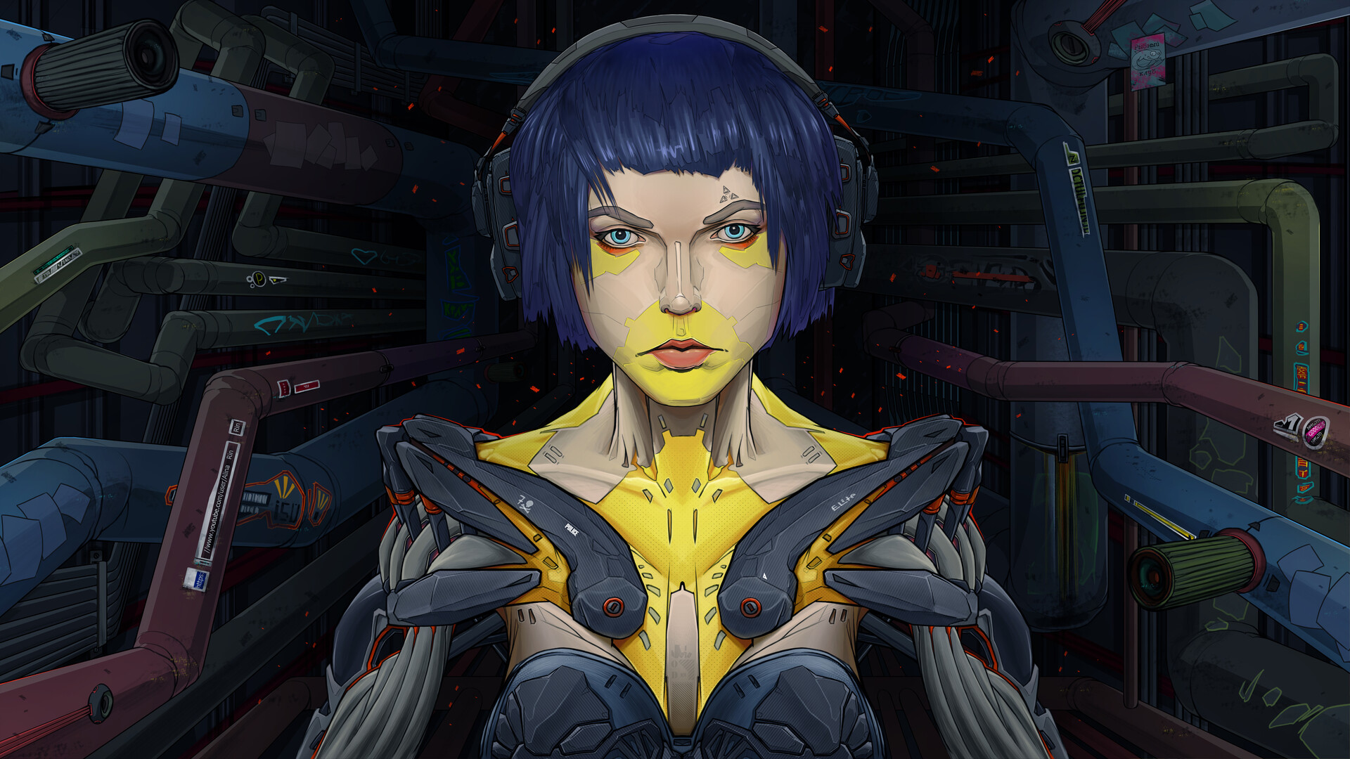 ArtStation - Cyber Alina.