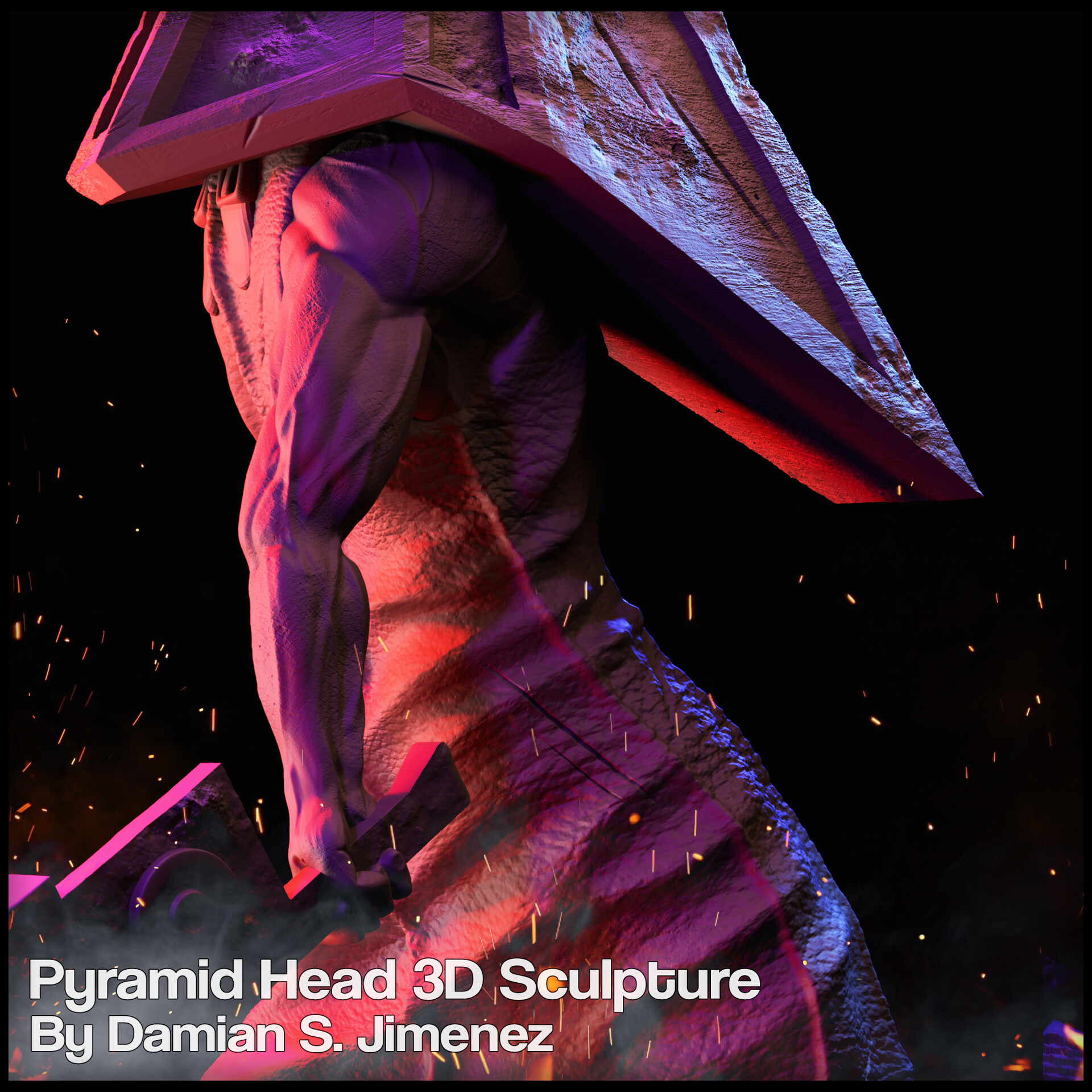 Spider pyramid head - silent hill fan art - Works in Progress - Blender  Artists Community
