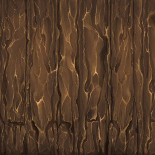 ArtStation - Stylized Wood texture