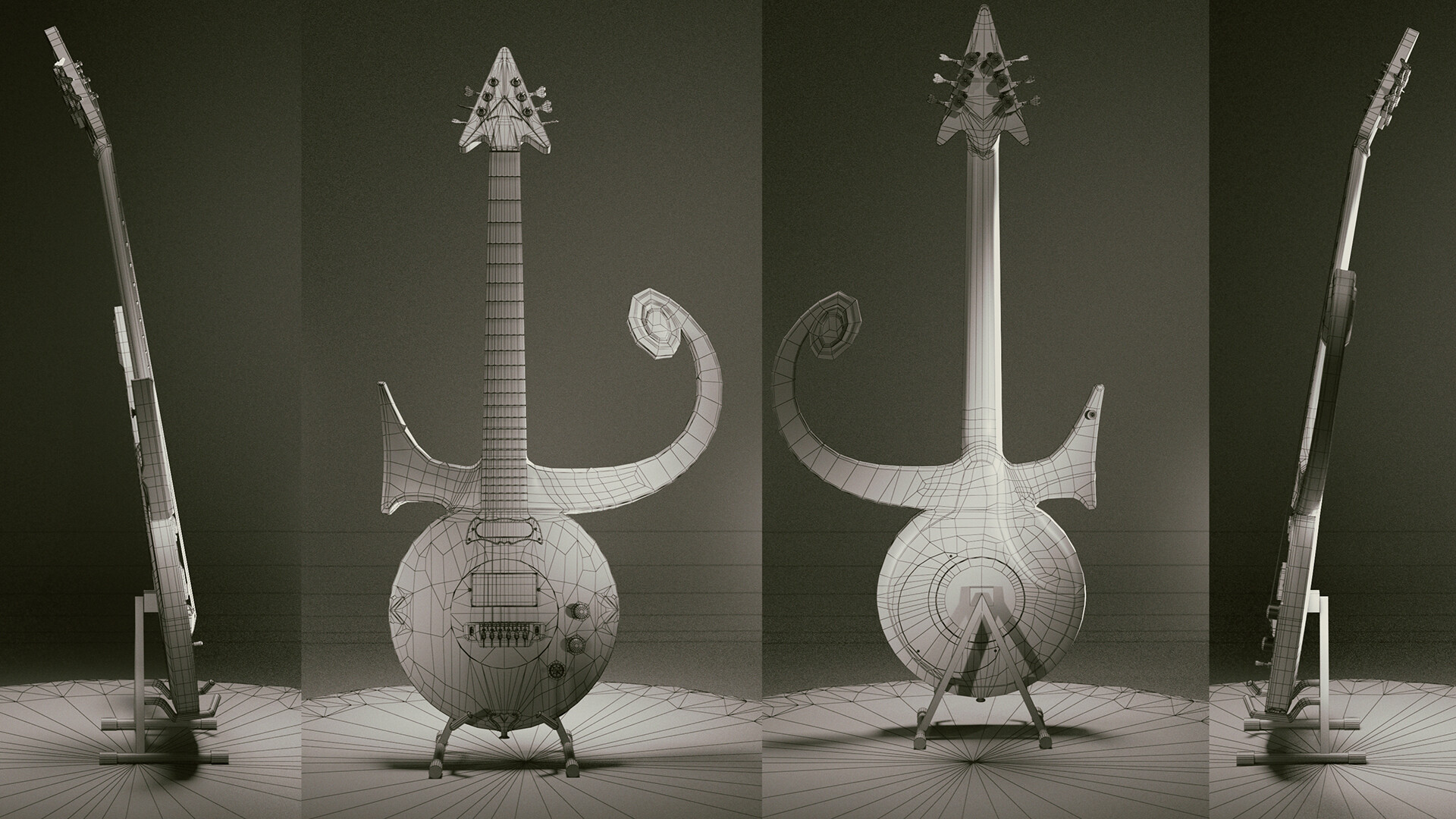 ArtStation - Prince's Love Symbol Guitar ArtStation - Prince's Love Symbol Guitar