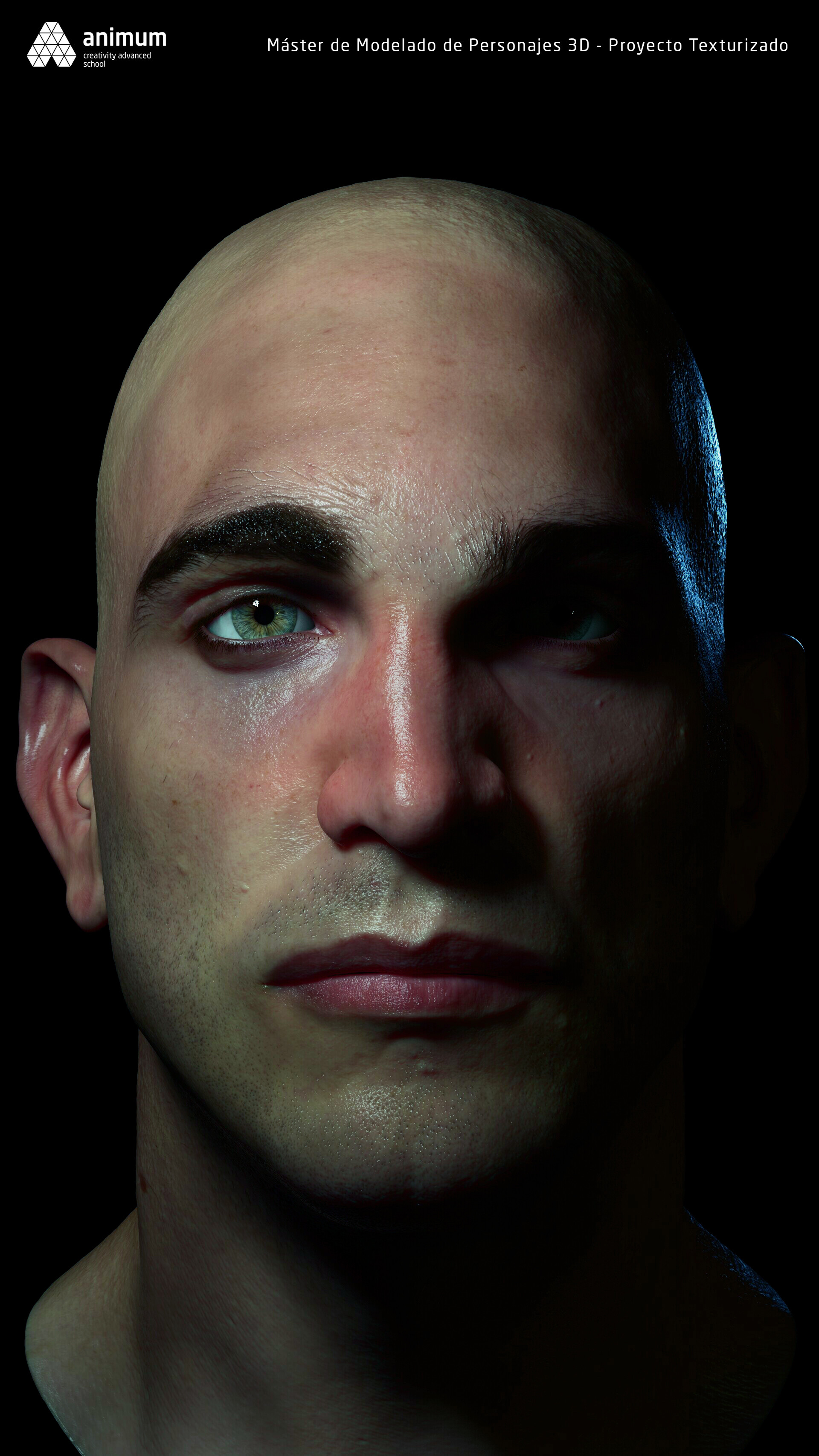 Erick Jaramillo Man Head (Realism Attempt 1)
