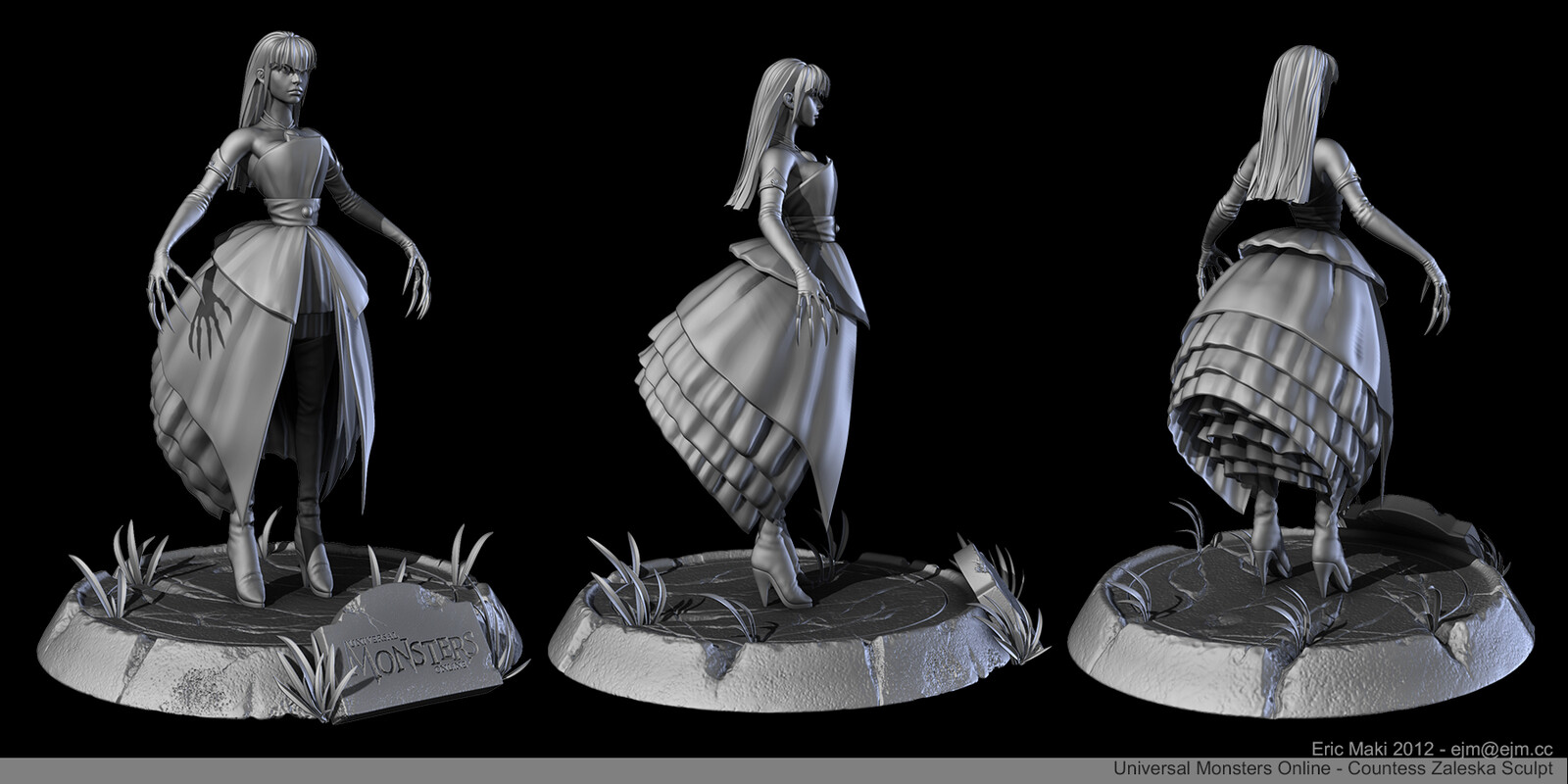 Countess Zaleska Sculpt