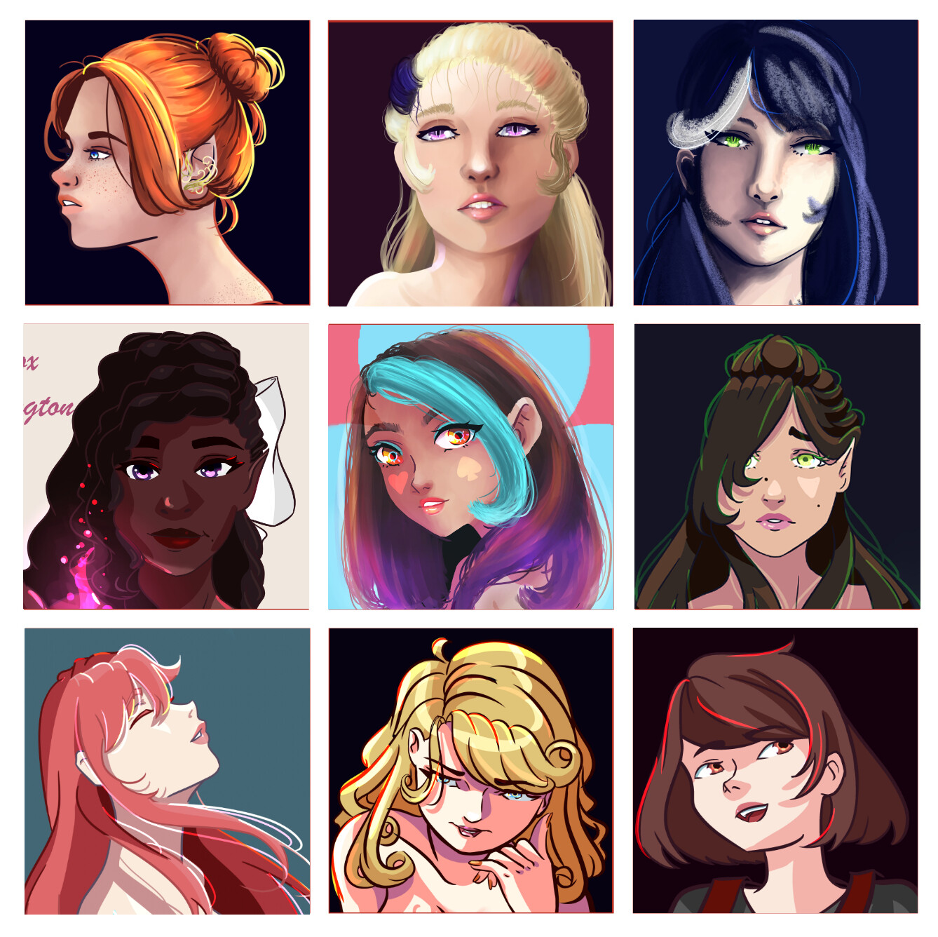 ArtStation Face my Art