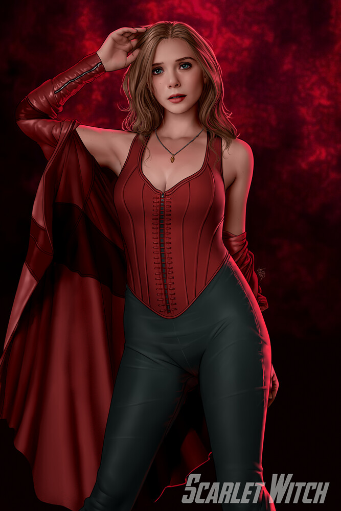 ArtStation Scarlet Witch