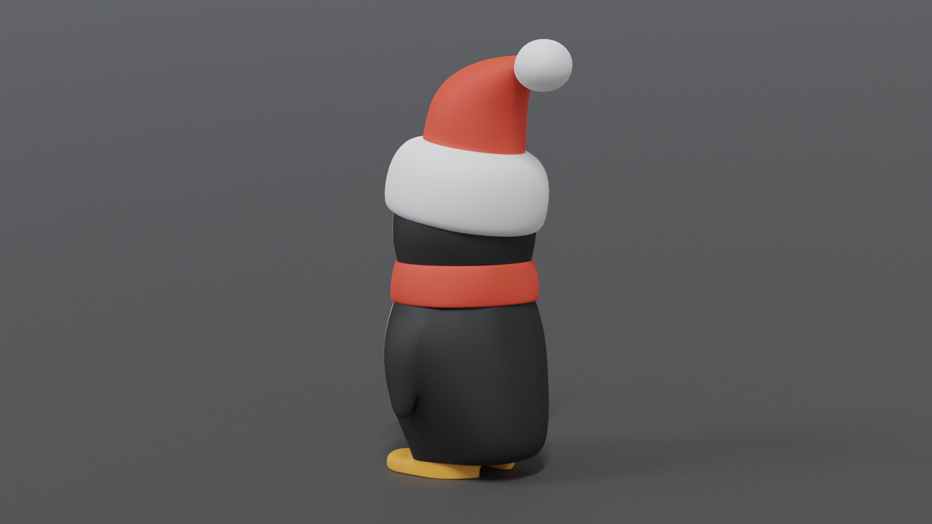 Пингвин 3d модель