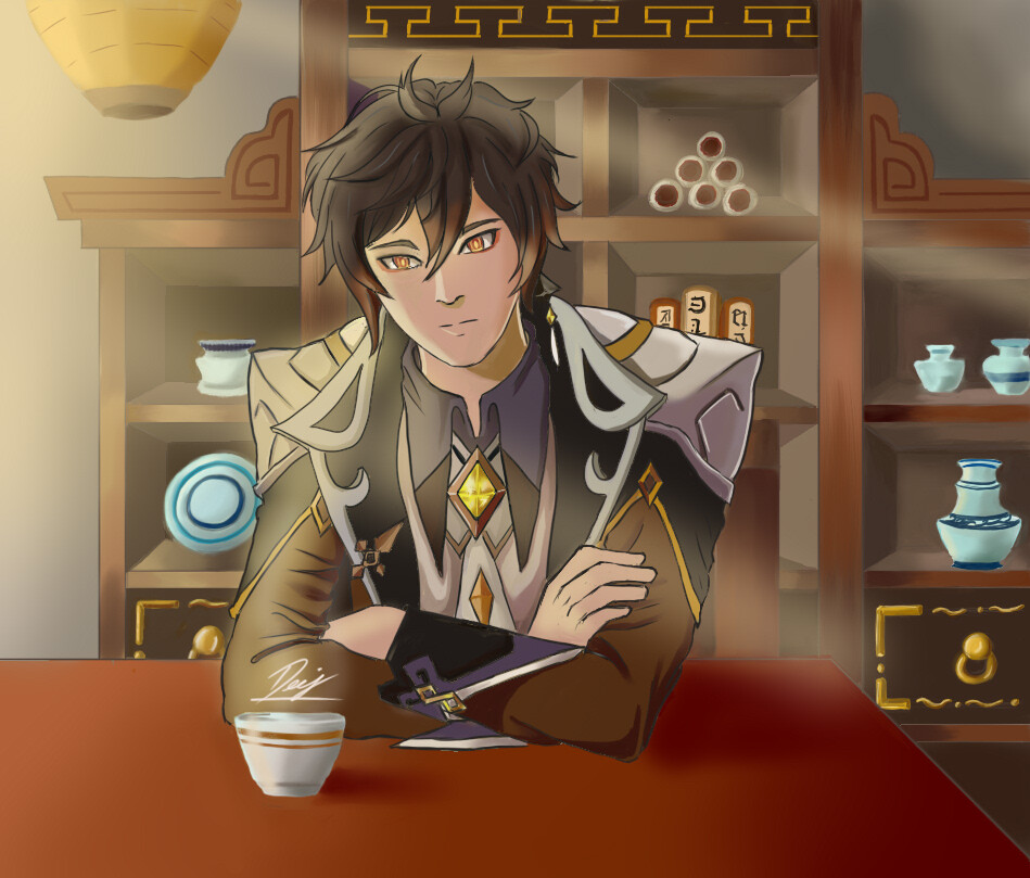 Artstation Zhongli Deej