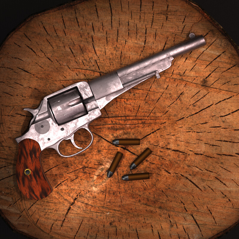 Winchester 1883 Prototype Revolver