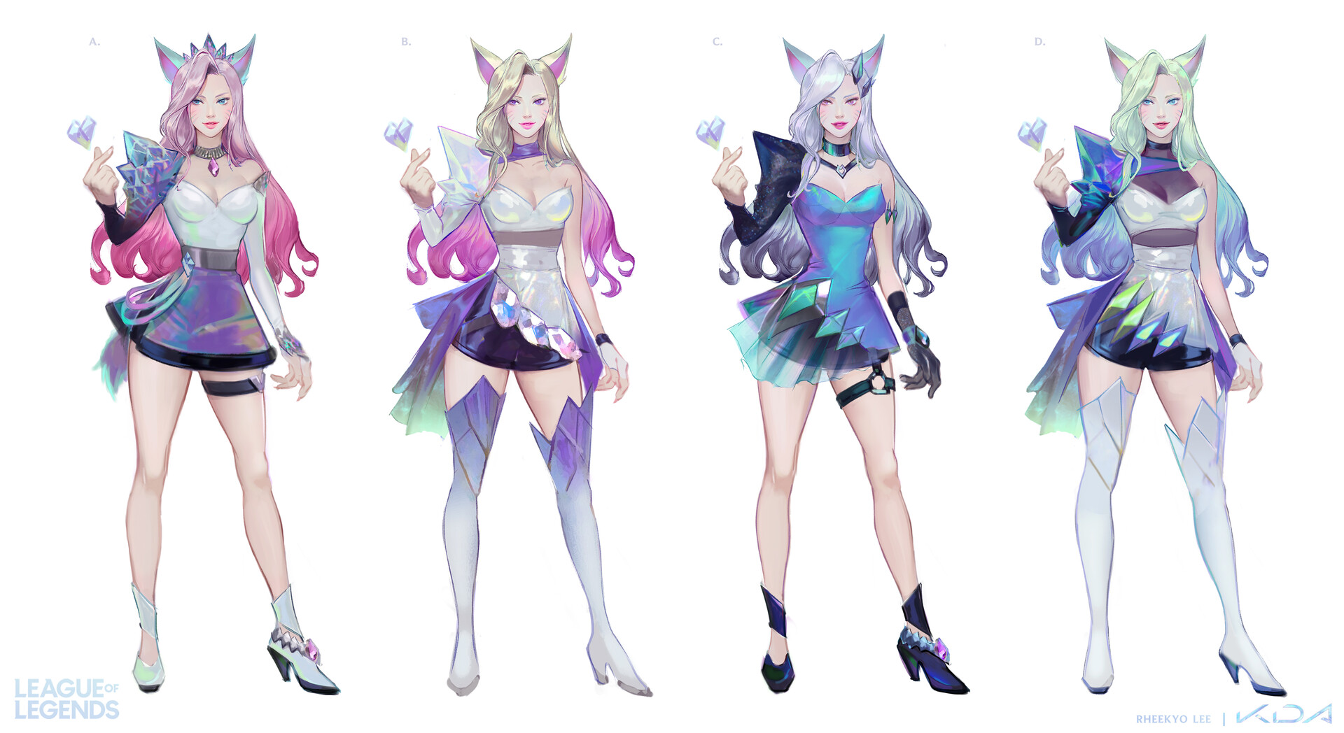 Artstation Kda All Out Ahri Rheekyo L