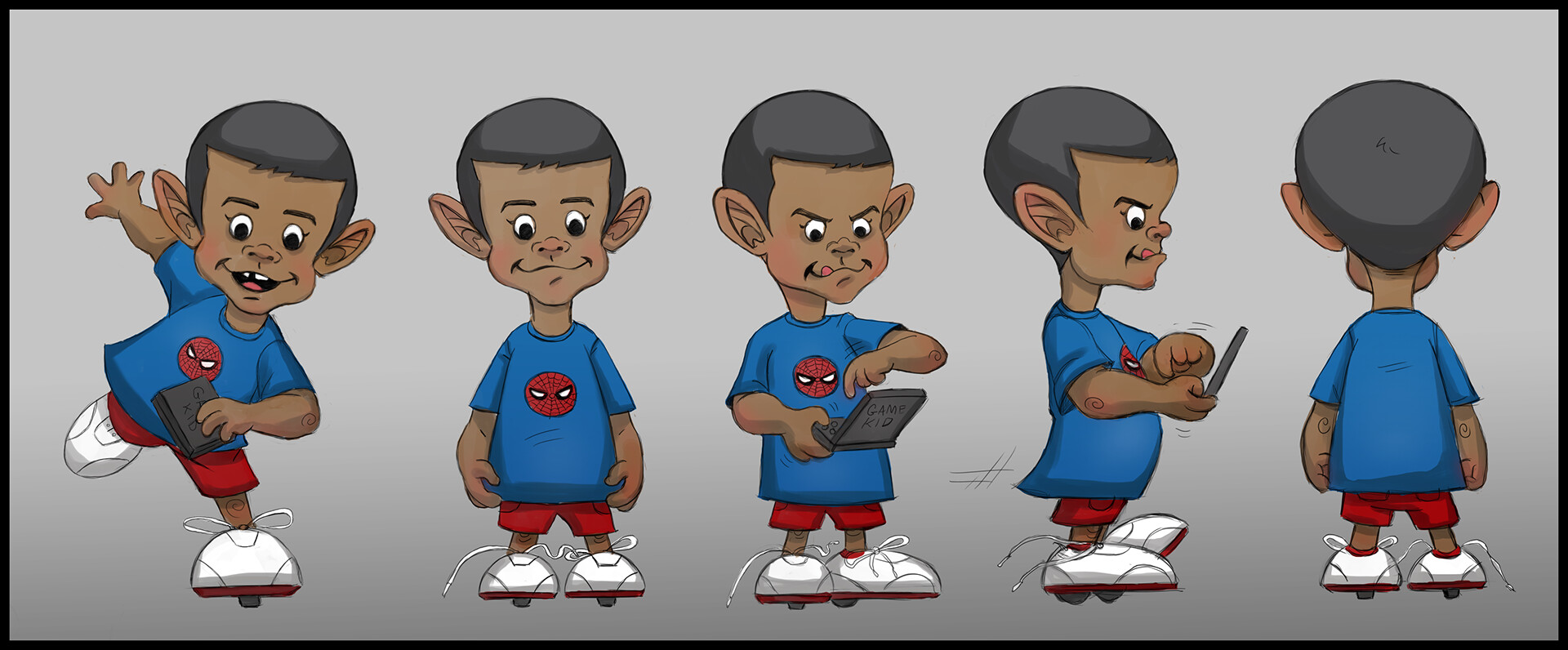 The Art of Wayne Parker - Daniel Kid Genius (Cartoon Concepts)