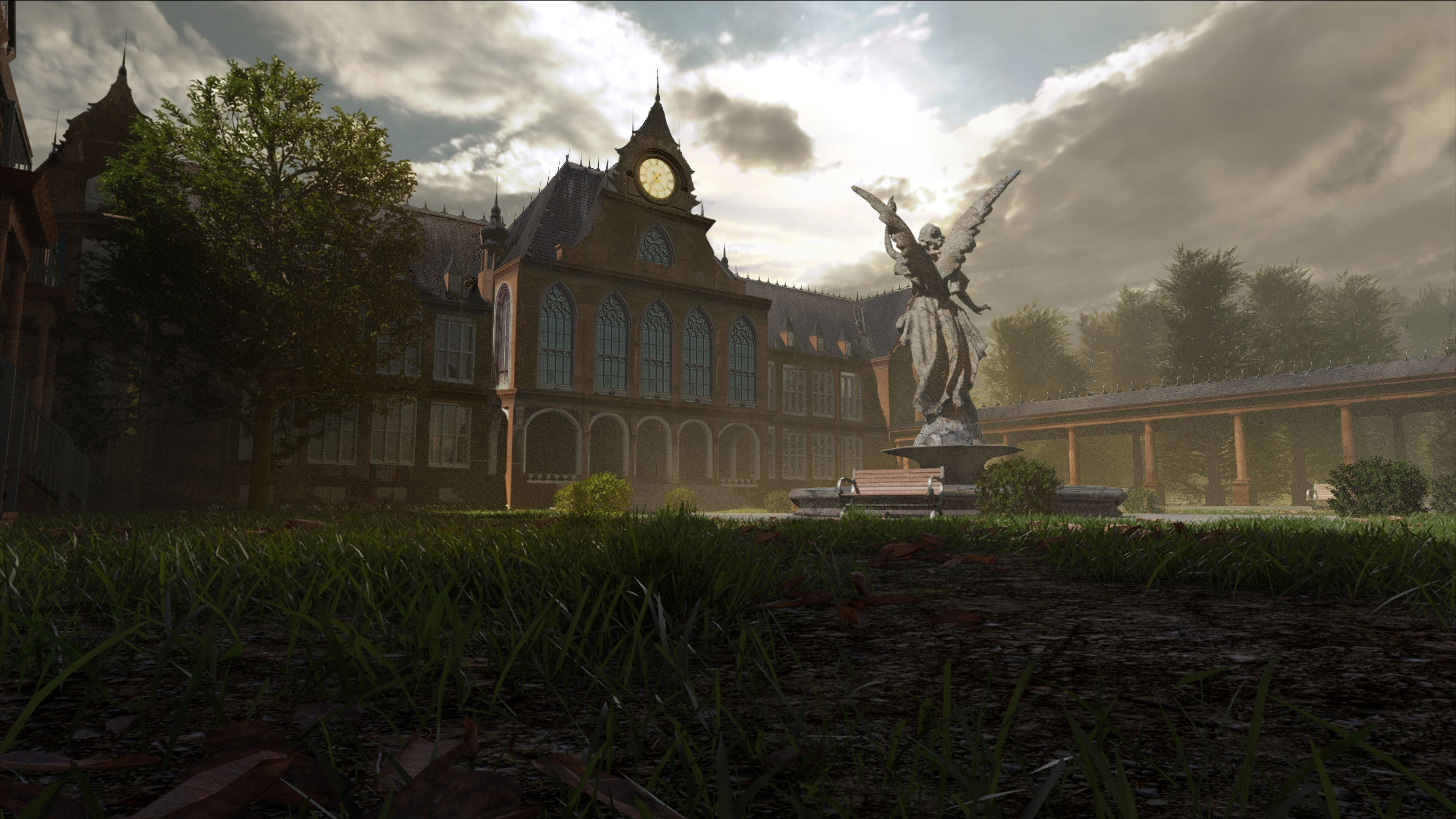 Final matte painting for projection.