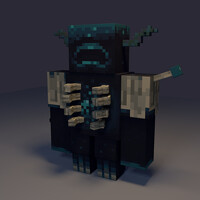 Artstation Turkey Minecraft Fan Art David You can also upload and share your favorite minecraft warden wallpapers. artstation
