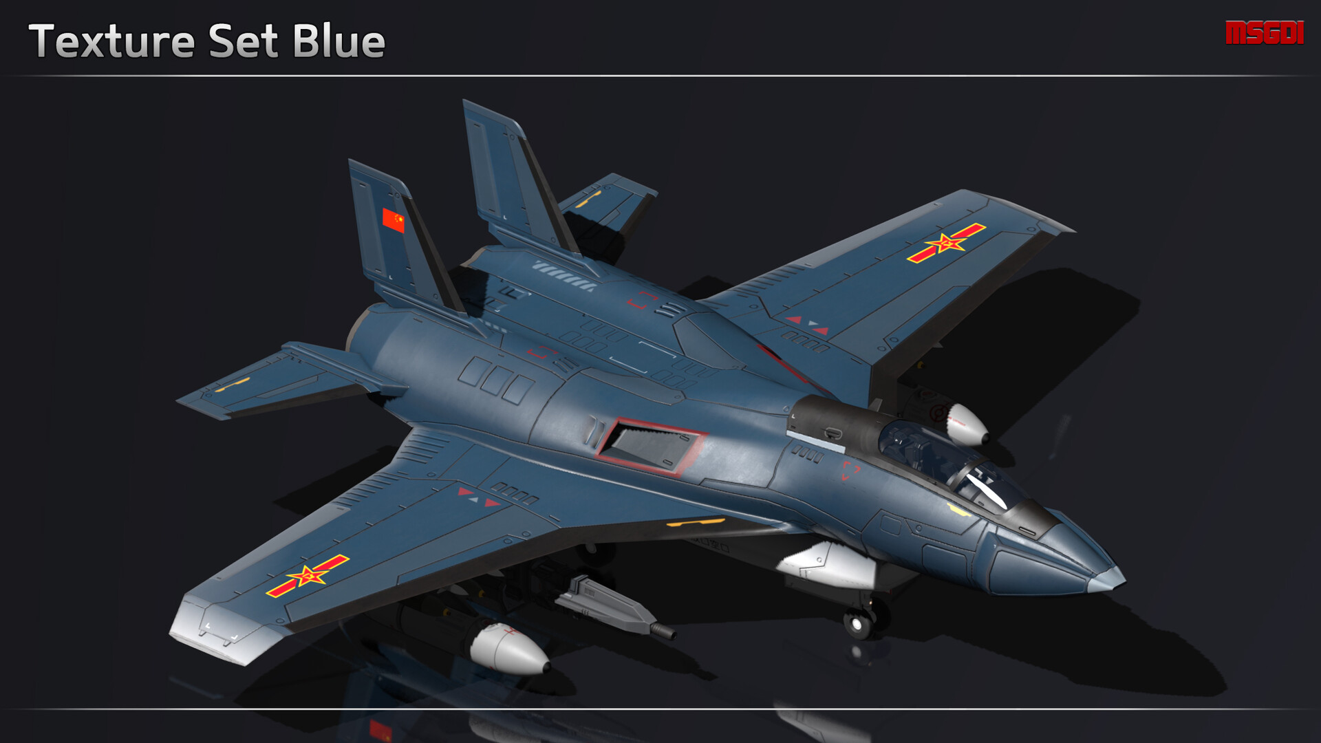 ArtStation - Scifi Fighter DG25