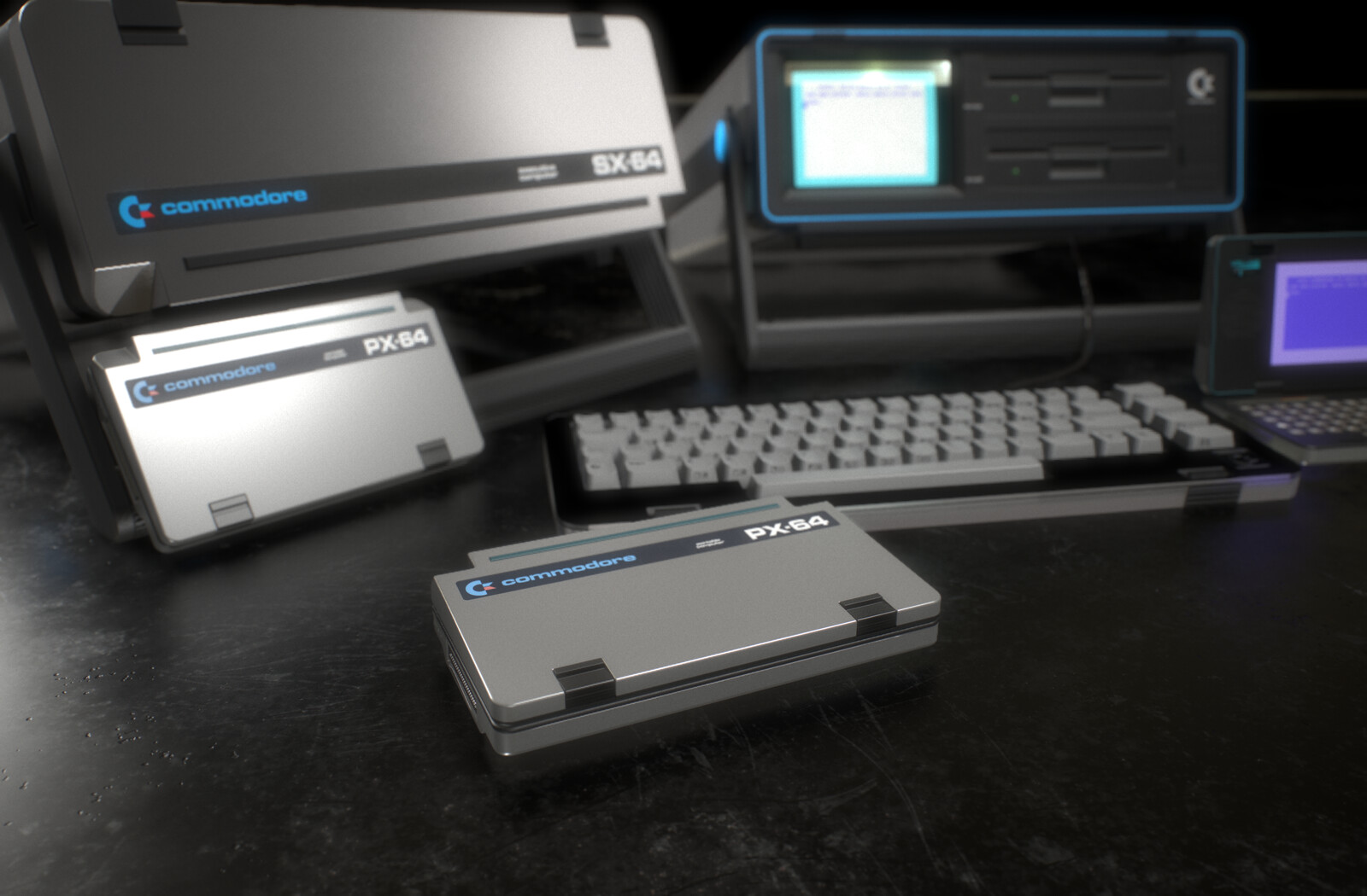 Commodore PX-64 Correlation Shots