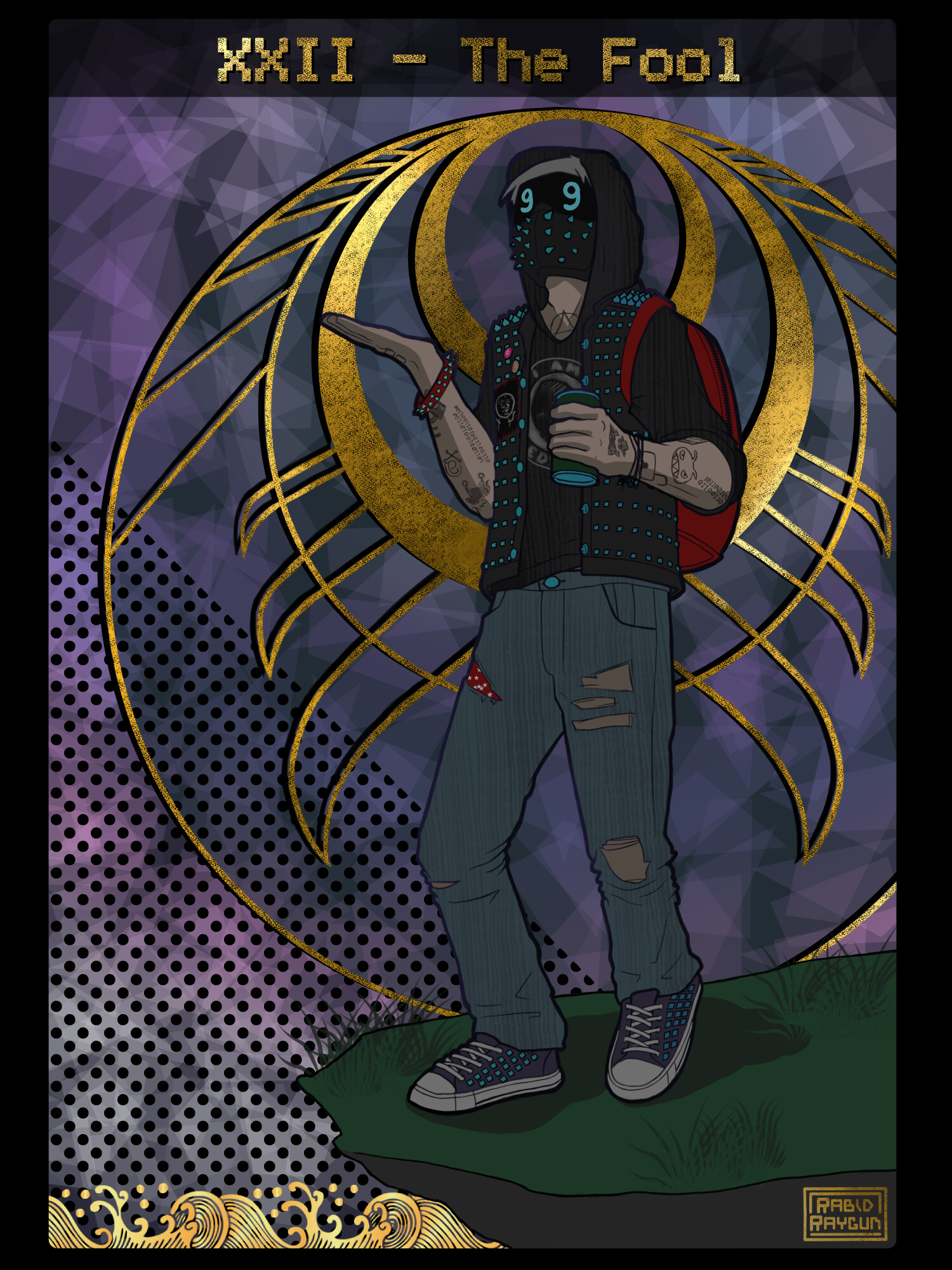 ArtStation Watch Dogs Tarot Wrench