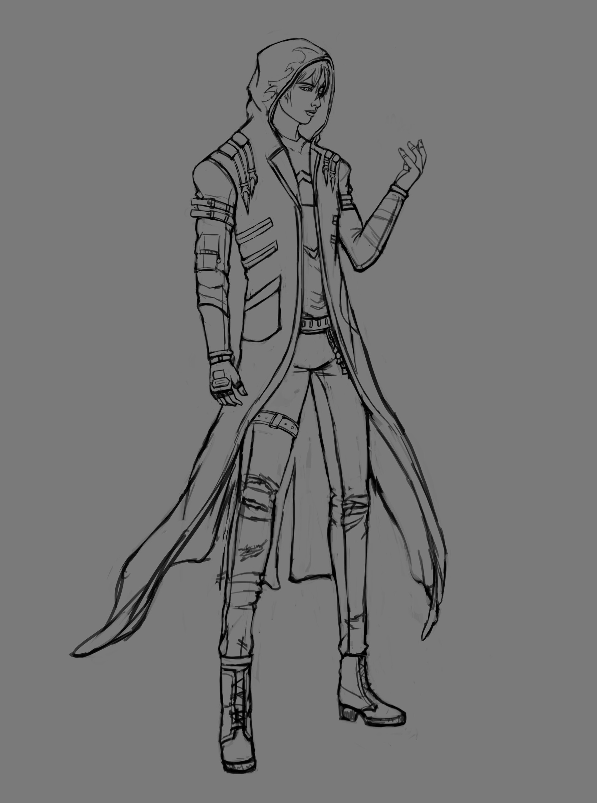 youtube Ares Hunter "R" painting process