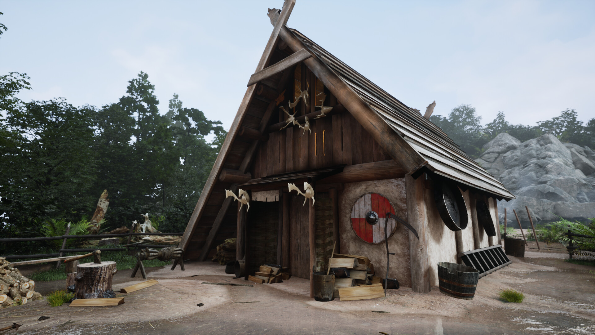 ArtStation Viking Farm