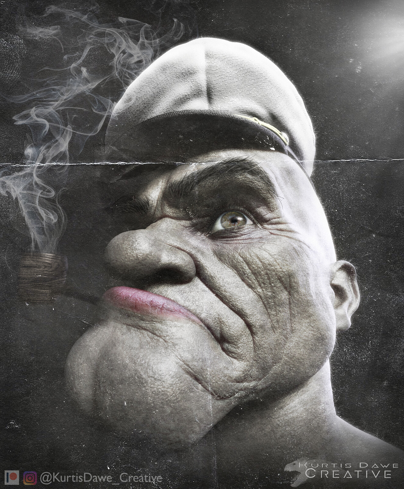 B&amp;W Popeye Photo