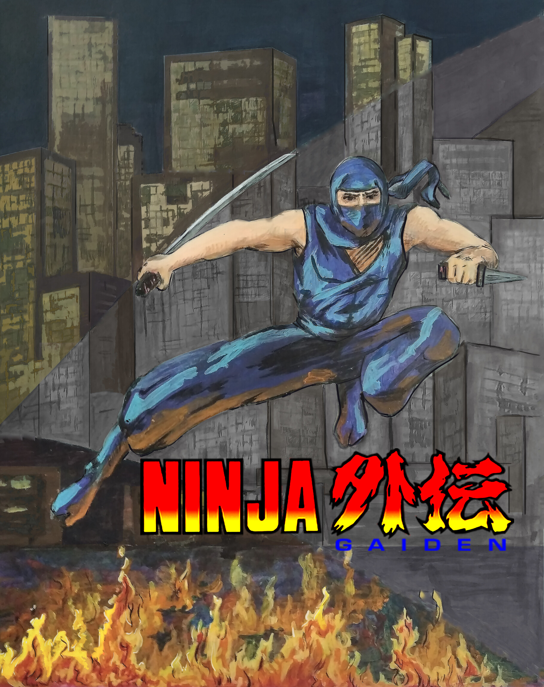 ninja gaiden concept art