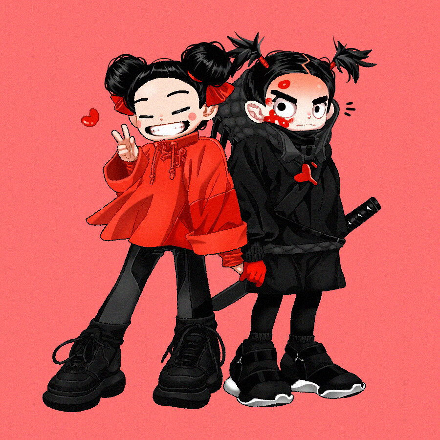 Min Gyeong Kim - Pucca and Garu
