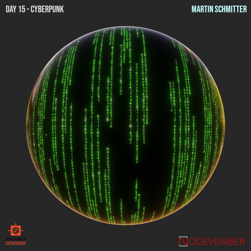 Nodevember 2020 - Day 15 - Cyberpunk (Matrix)