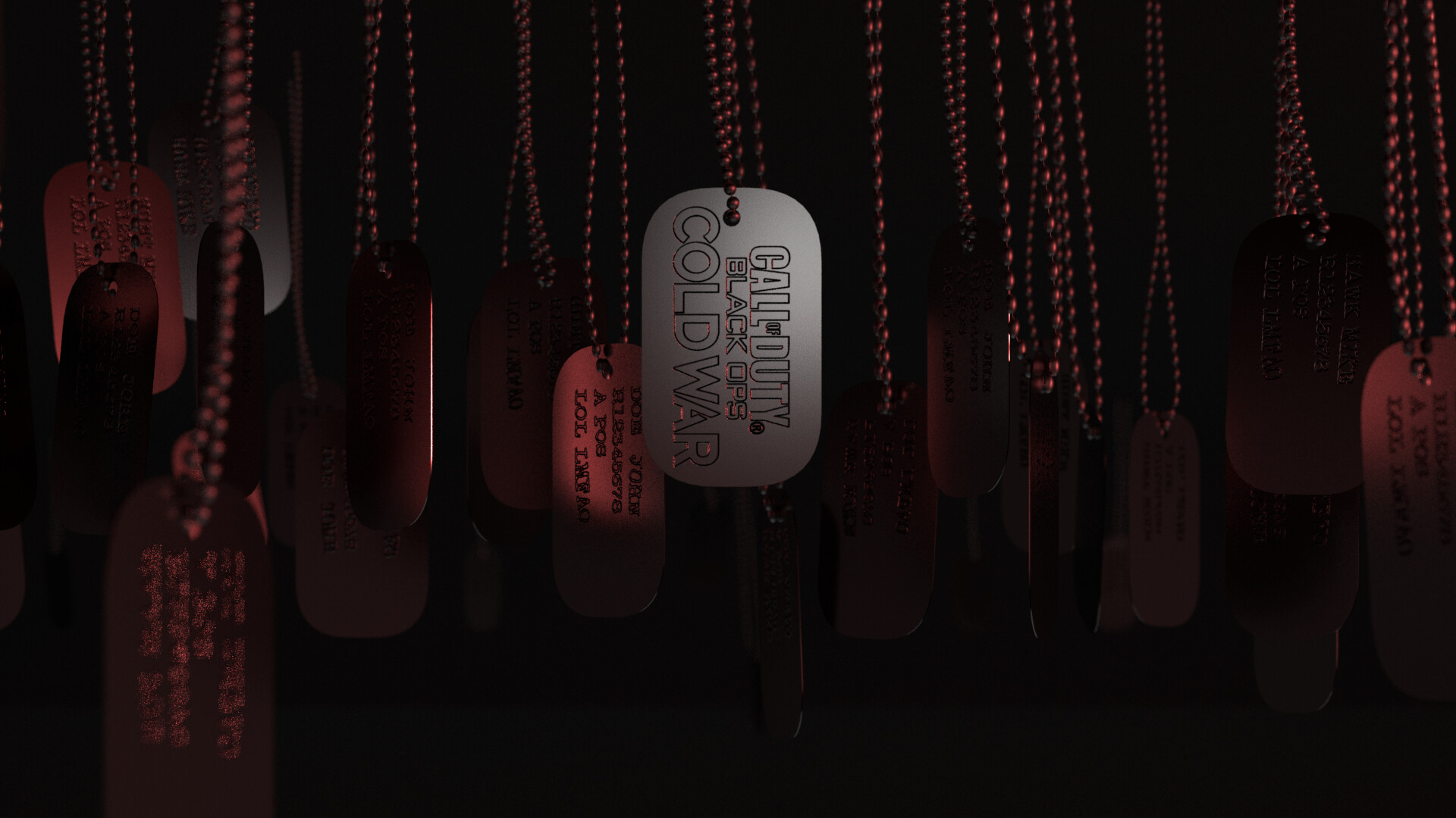 ArtStation - Call of Duty Black Ops Cold War - Dog Tags