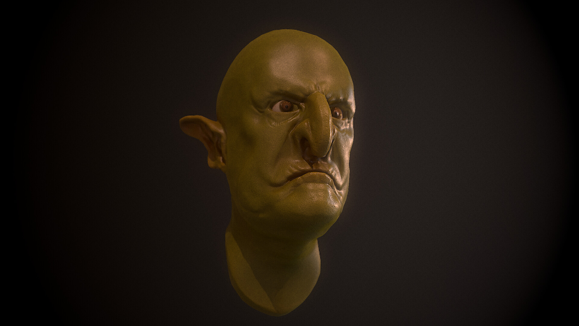 ArtStation - Goblin Head