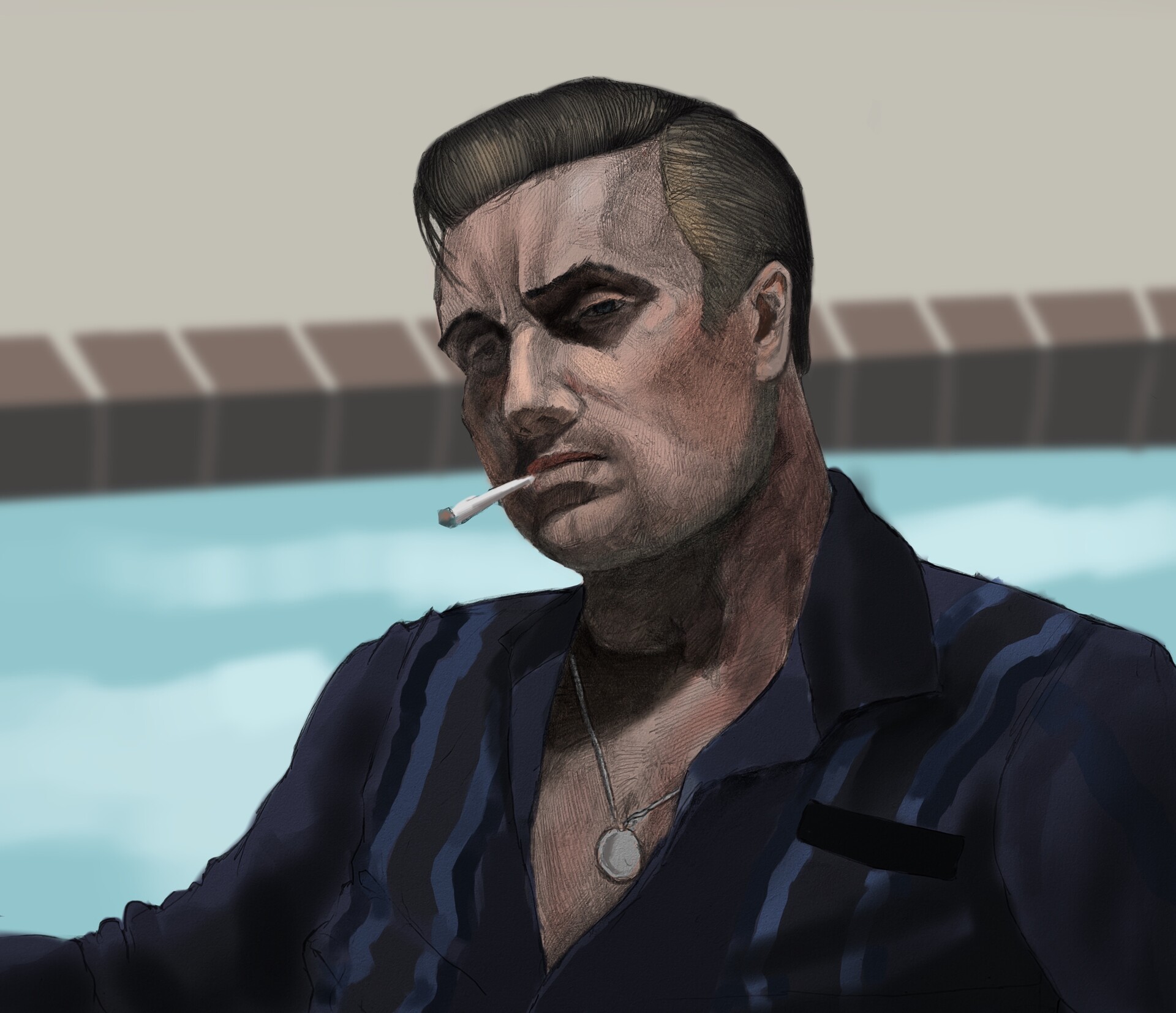 Artstation A Scene From A Movie Once Upon A Time In Hollywood Rick Dalton Harry Z Watch on your tv, laptop.