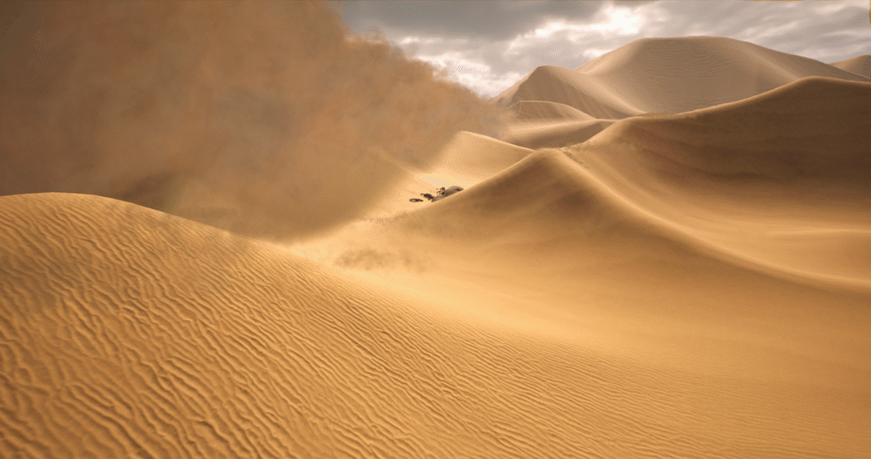 Tandreades Making A Sandstorm