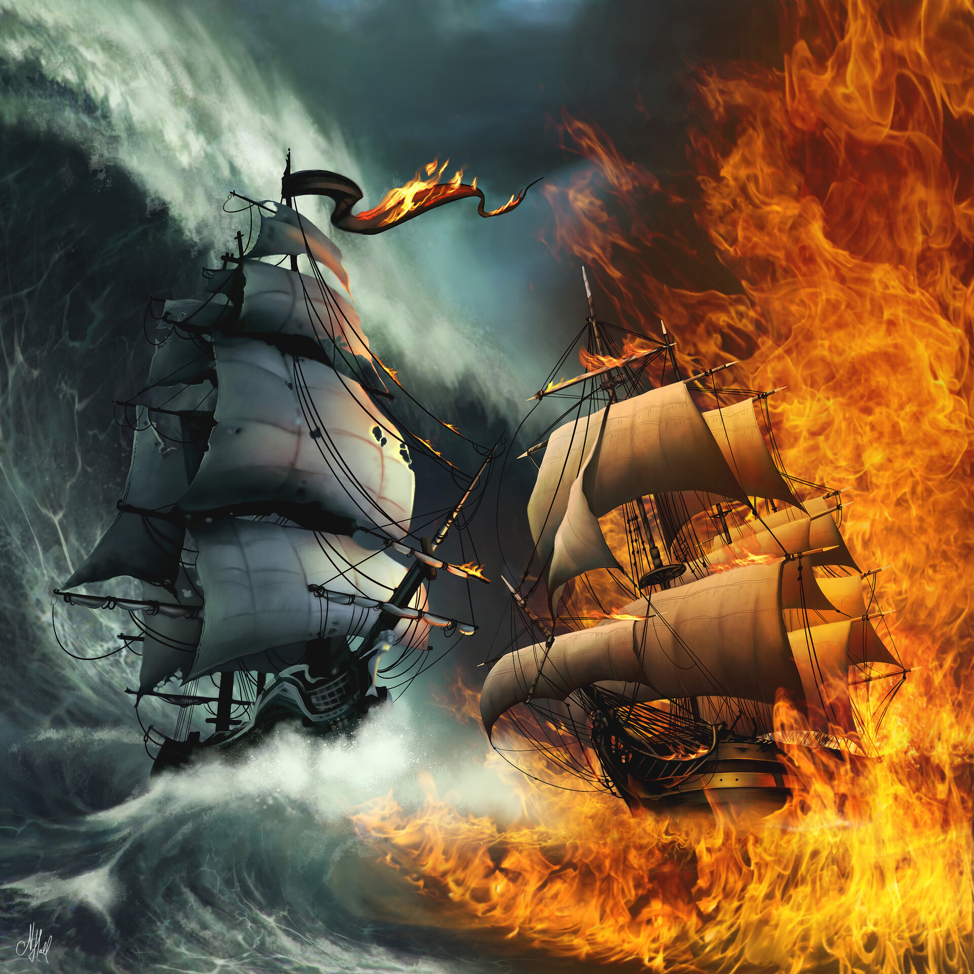 battle of the elements