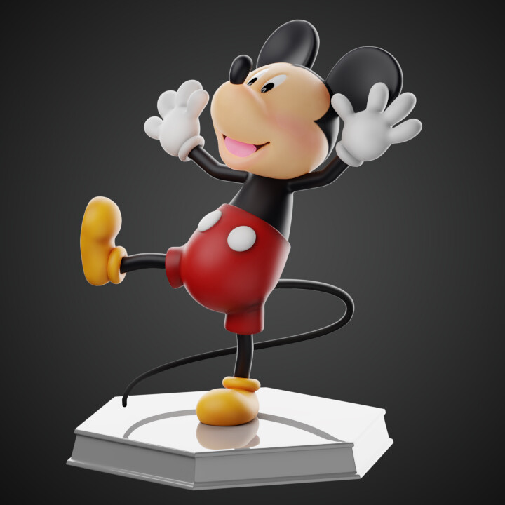 ArtStation - Mickey Mouse