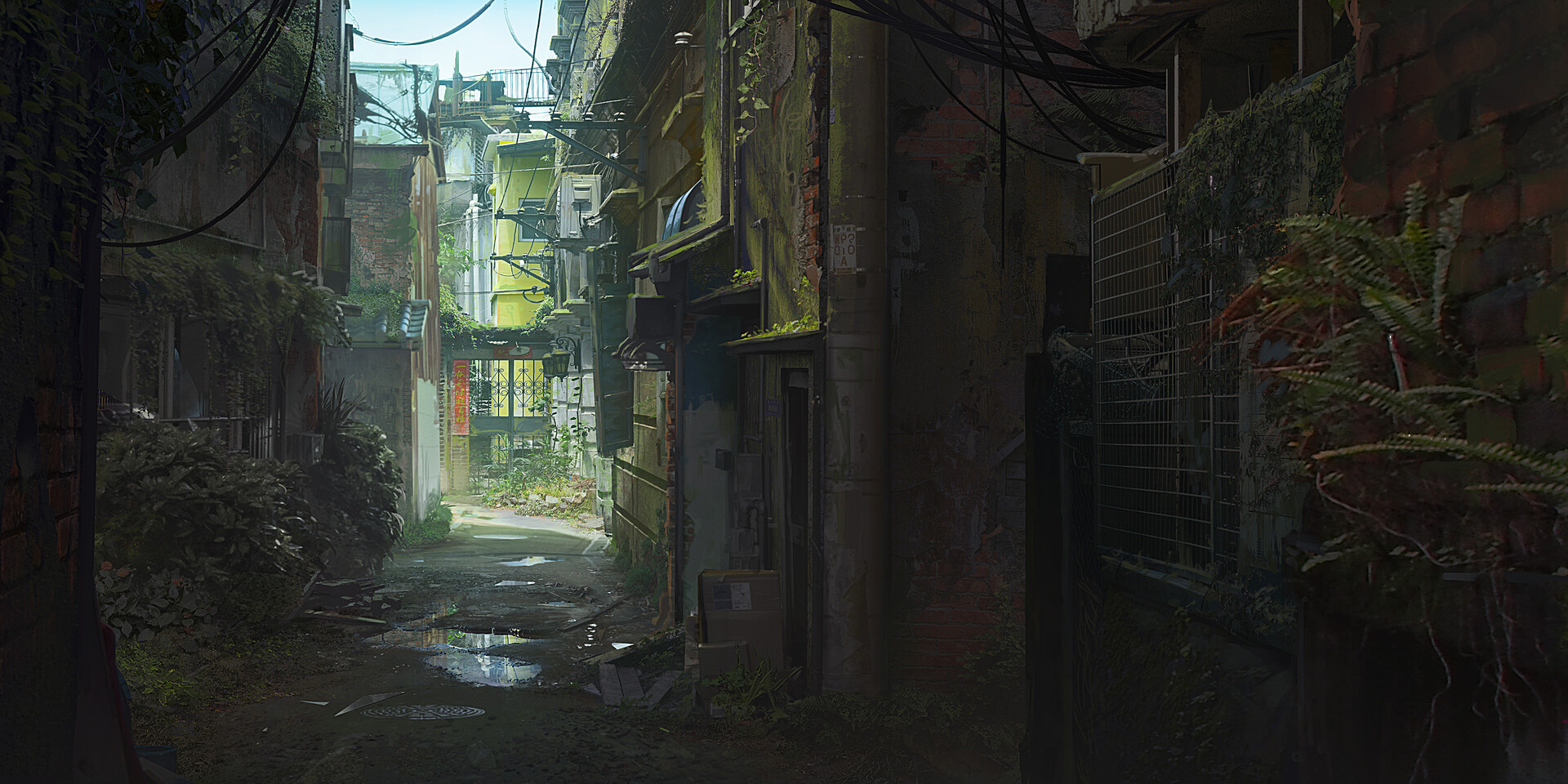 Jay Wang - Abandoned Back street