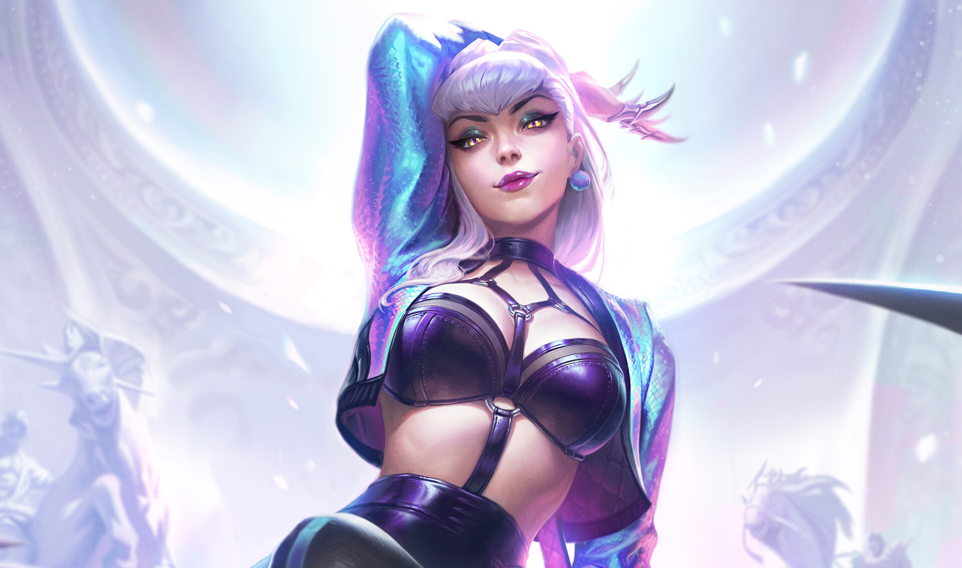 Featured image of post Evelynn Splash Art Kda Check out this fantastic collection of kda evelynn wallpapers with 41 kda evelynn background images for your desktop phone or tablet