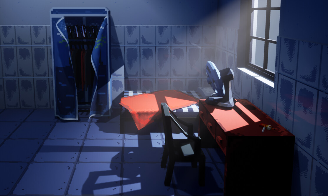 Yuyan Yao Pixel Art 3d In Ue4