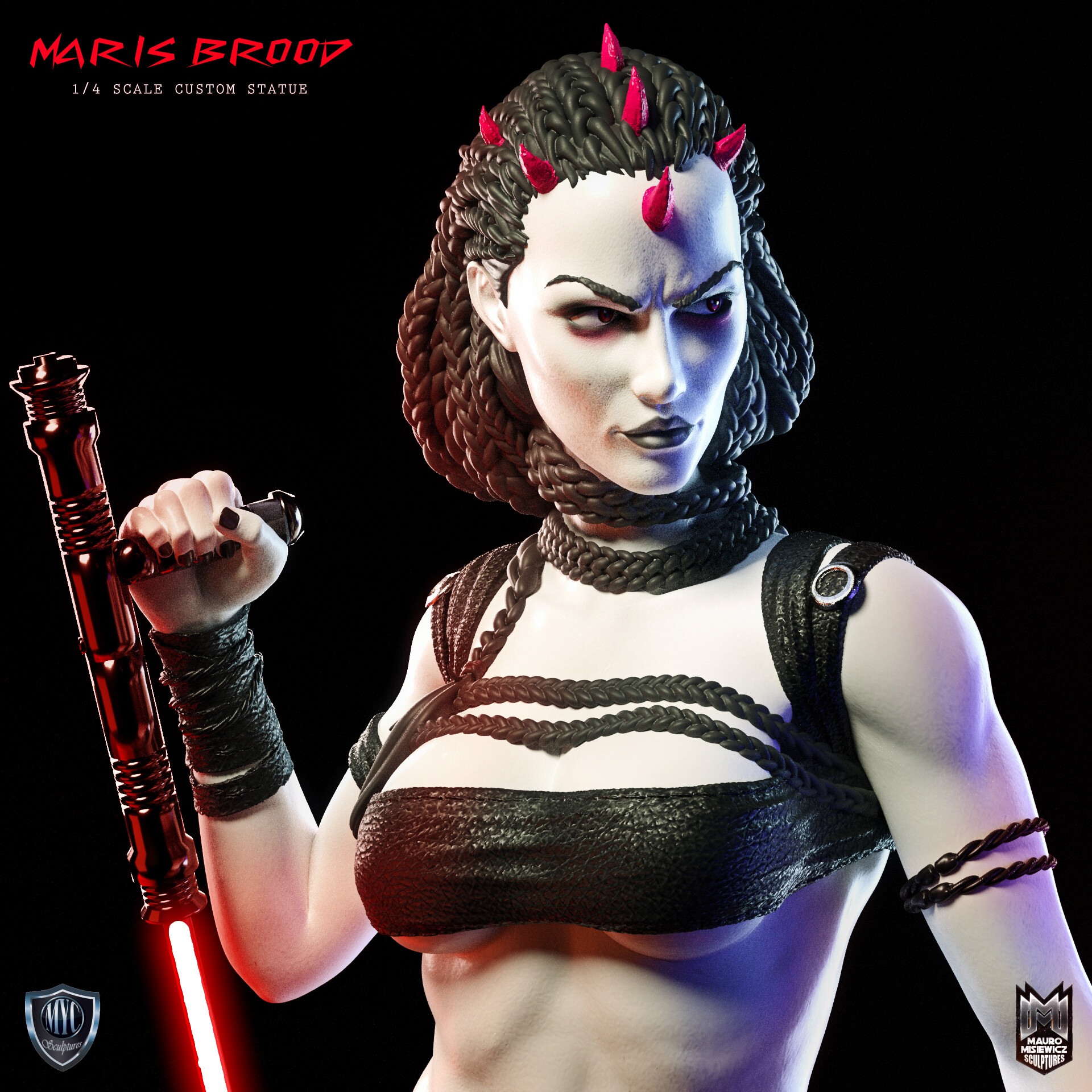 Mauro Misiewicz - Maris Brood 1/4 scale custom statue