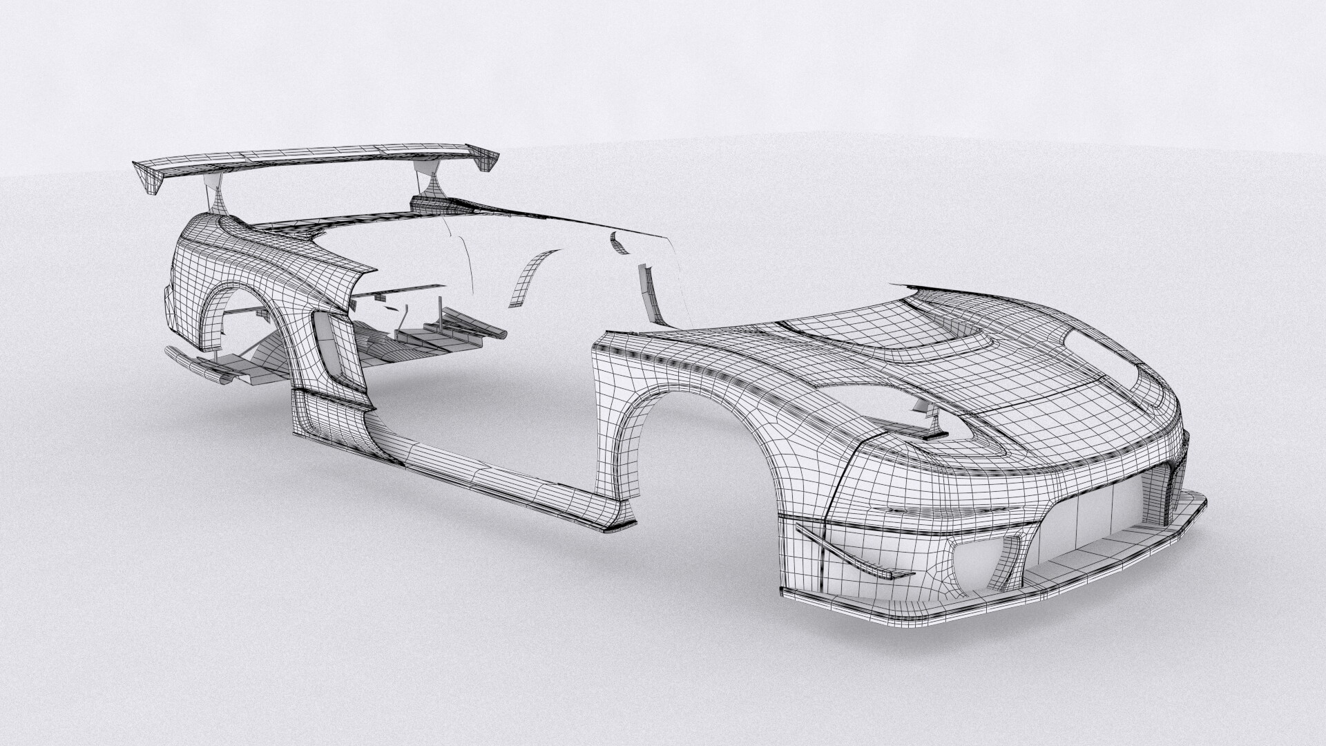 Artstation Sorcery Widebody Kit For Honda Nsx Reginald Artstation Sorcery Widebody Kit For Honda Nsx Reginald