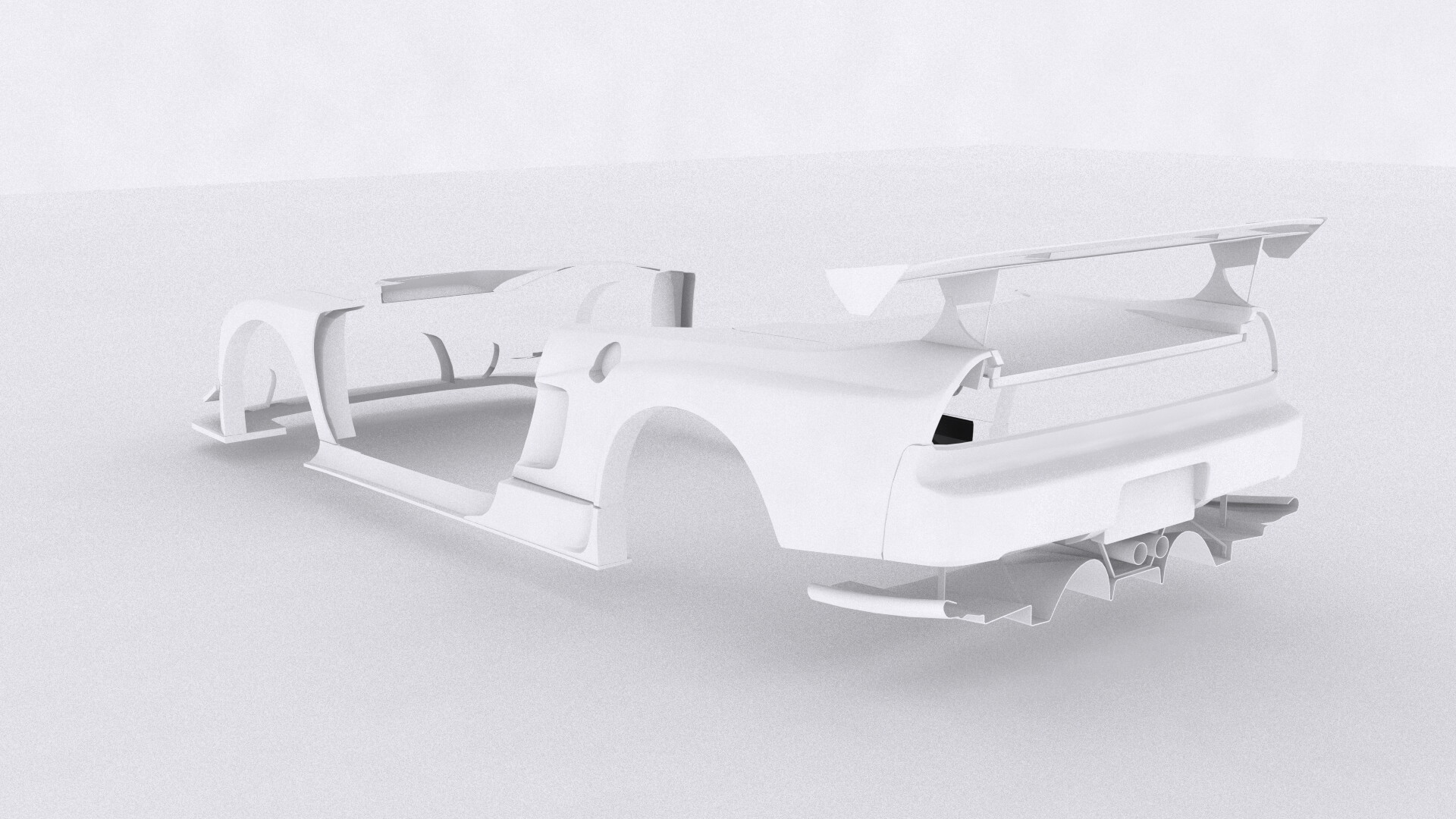 Artstation Sorcery Widebody Kit For Honda Nsx