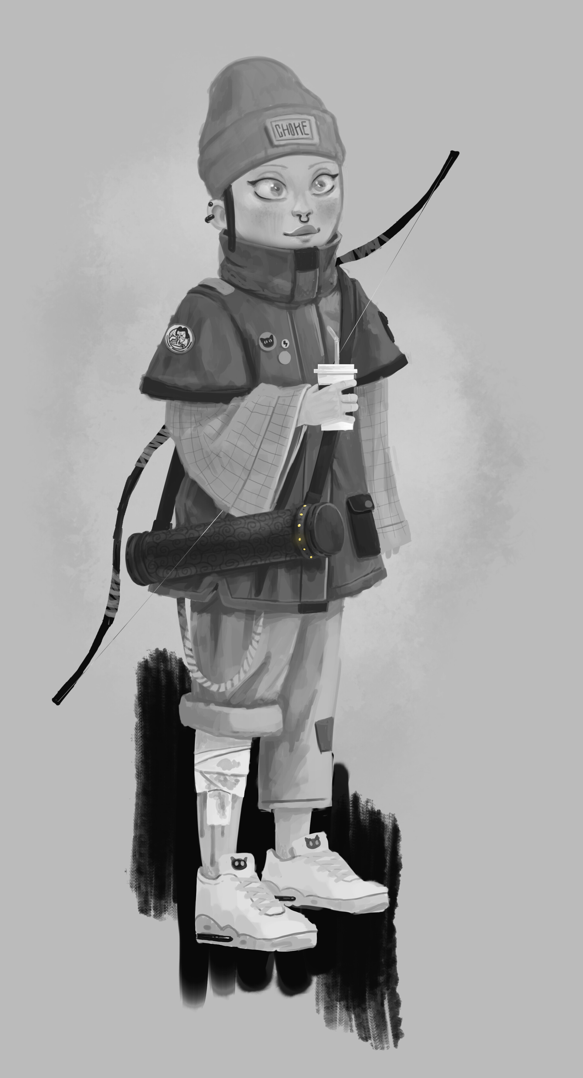 ArtStation Hunter Girl