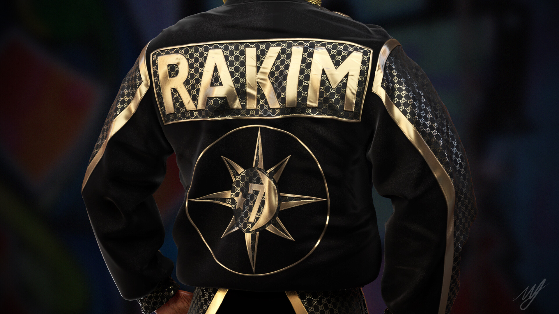 Rakim gucci jacket hot sale