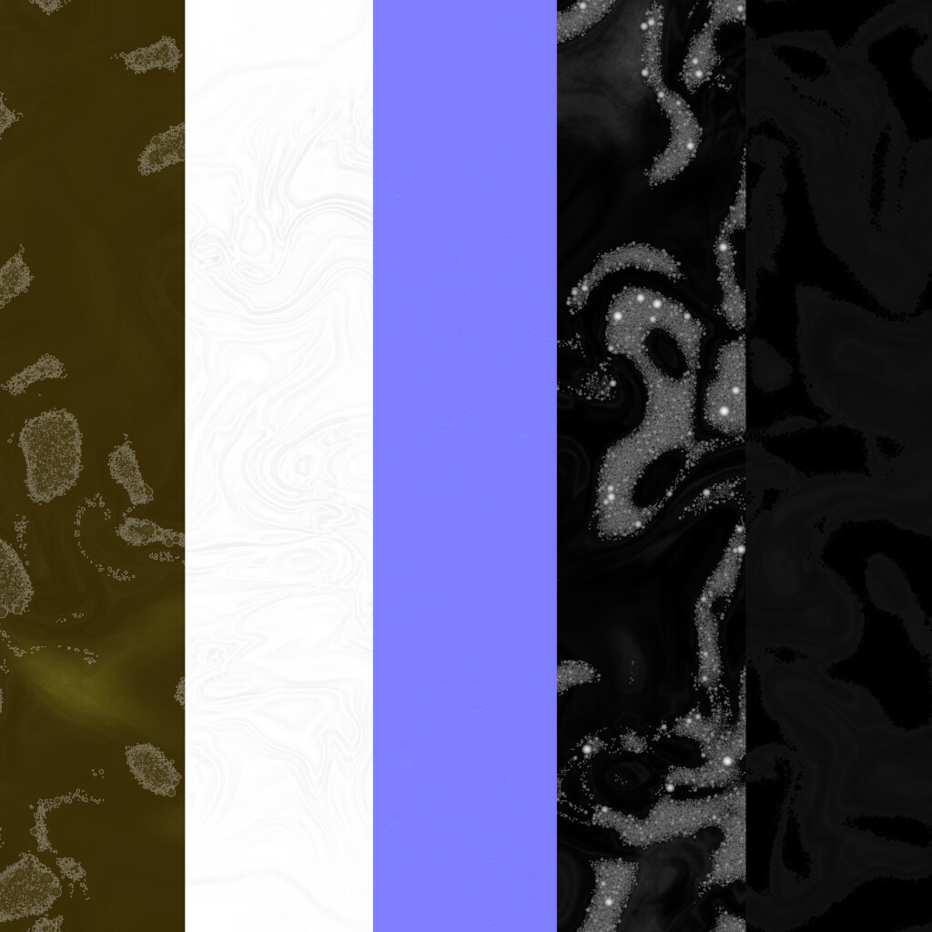 Basecolor, AO, Normal, Height, Roughness