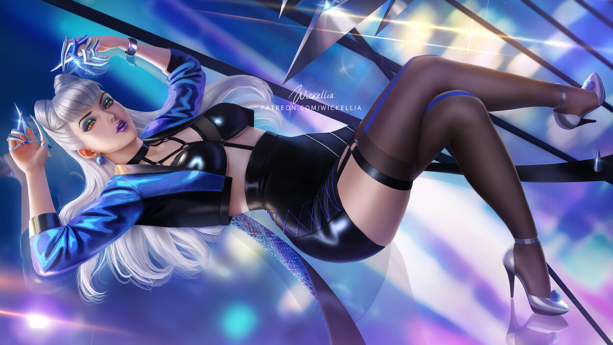 Artstation Evelynn Kda More Wickellia High quality kda evelynn gifts and merchandise. artstation evelynn kda more