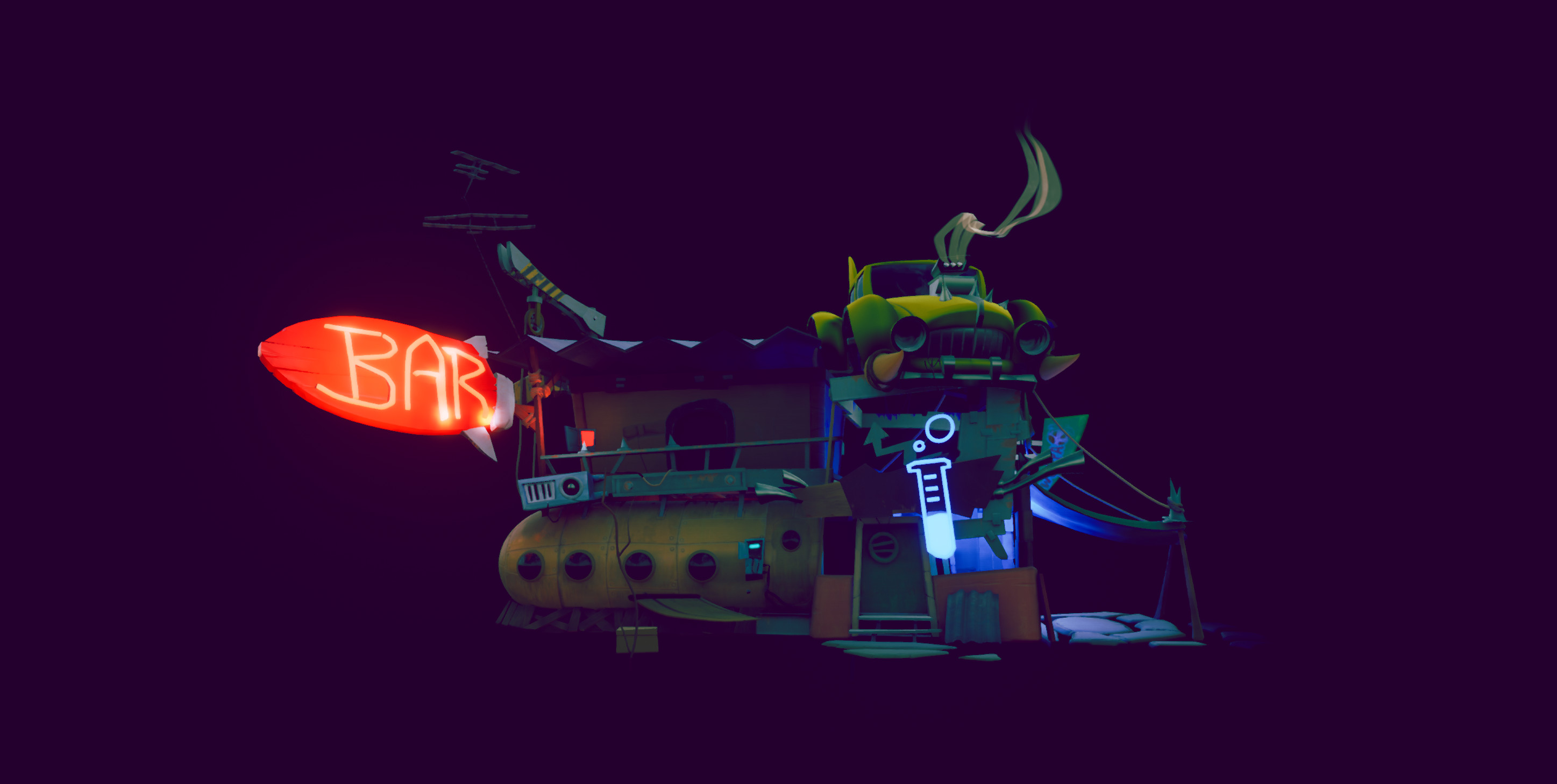 Lighting test by itself