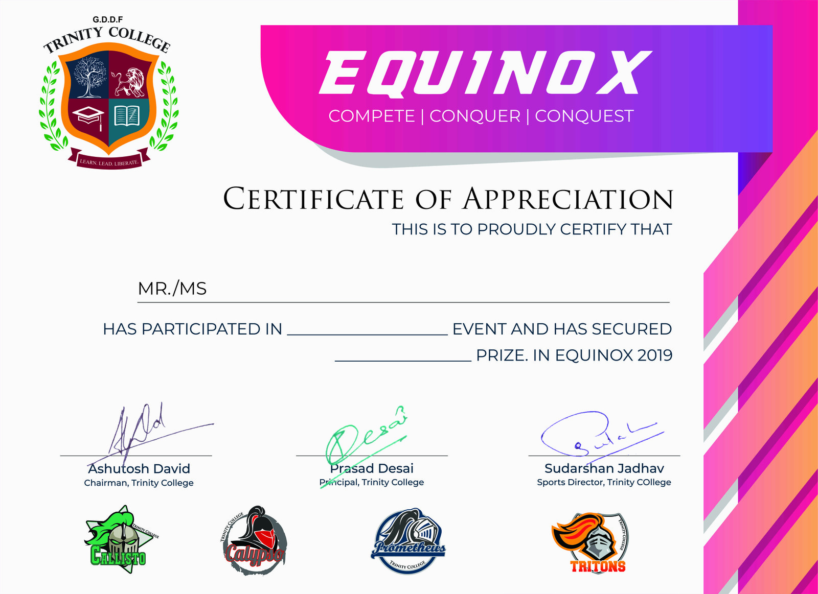 Shreyas Kulkarni Certificate Design ( Graphic Design )