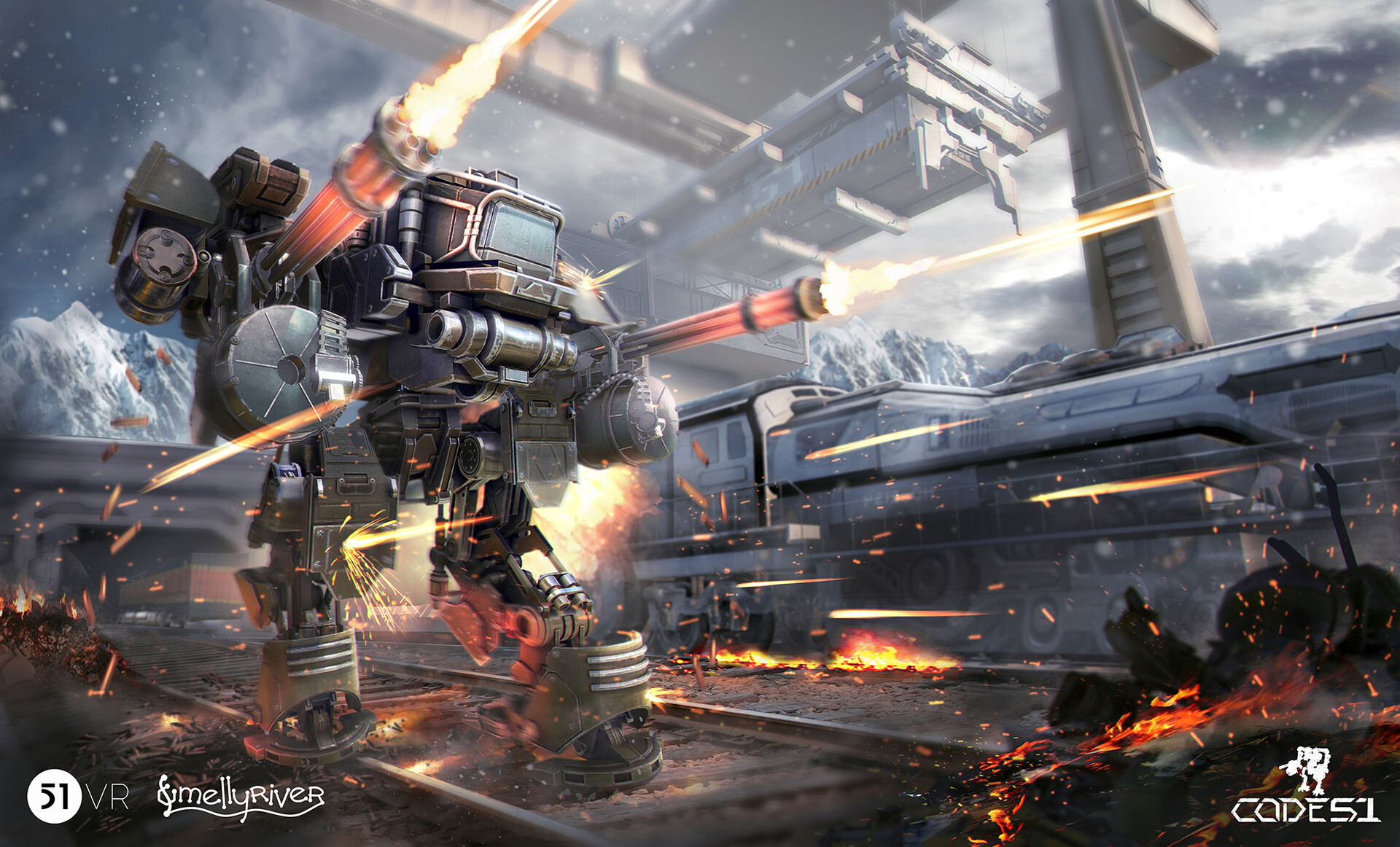 Artstation Game Poster Wenjun Mao