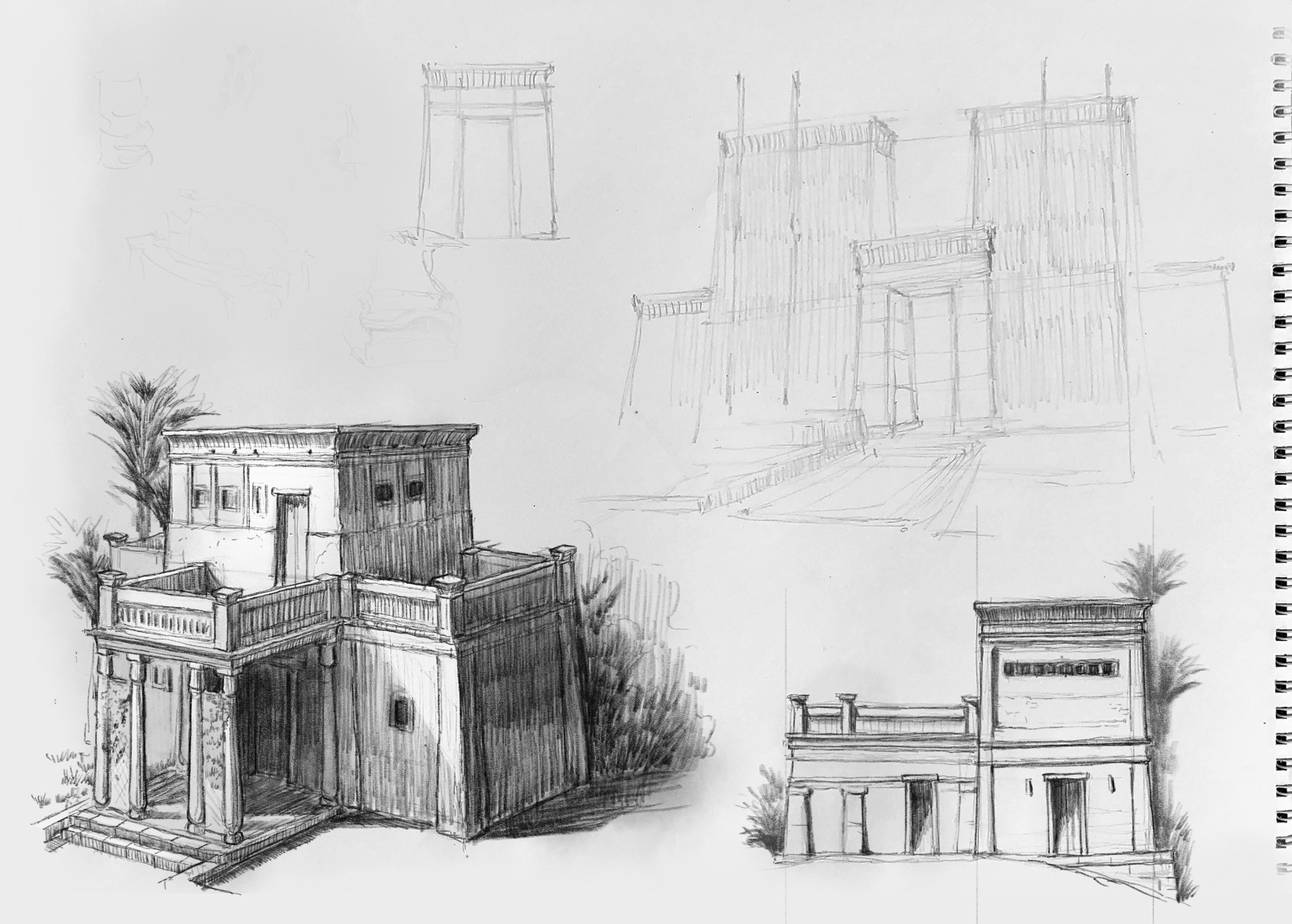Egyptian Homes study