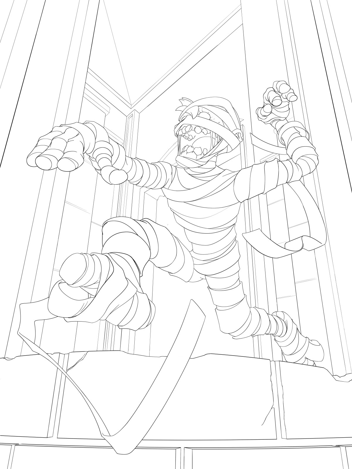 Line art 